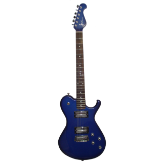Sever el. guitar LP model sparkling blue CR