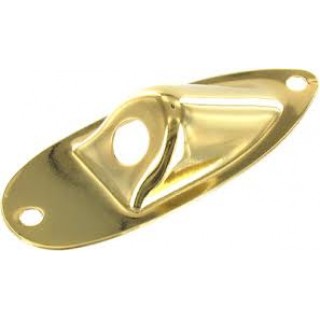 jack plate strat type, gold jack plate strat type, gold
